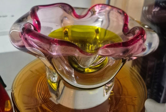 Josef Hospodka for Chřibská Glassworks glassbolle - BØR BØRSONS BRUKTHANDEL