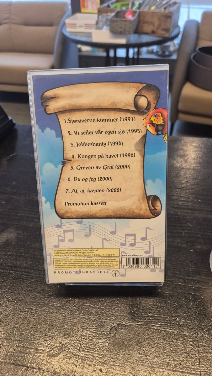 Kaptein Sabeltann Favorittsanger - BØR BØRSONS BRUKTHANDEL