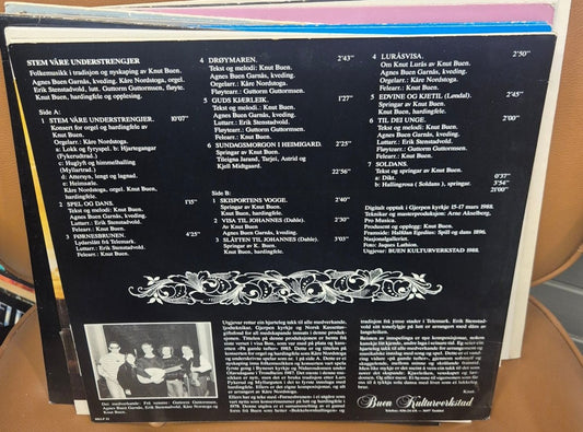 Knut Buen – Stem Våre Understrengjer (LP, 1988) - BØR BØRSONS BRUKTHANDEL