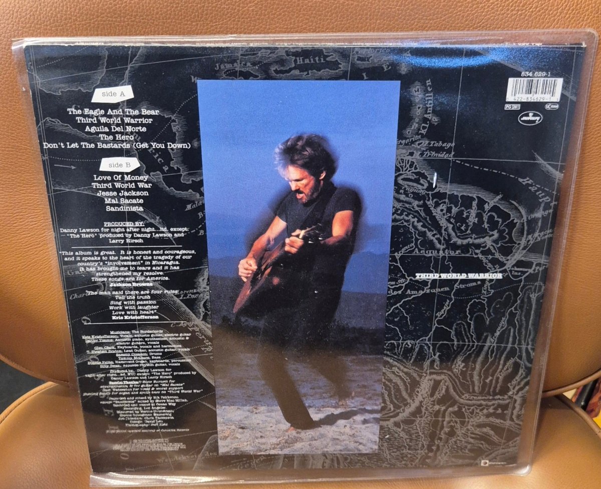 Kris Kristofferson - Third World Warrior (Vinyl LP) - BØR BØRSONS BRUKTHANDEL
