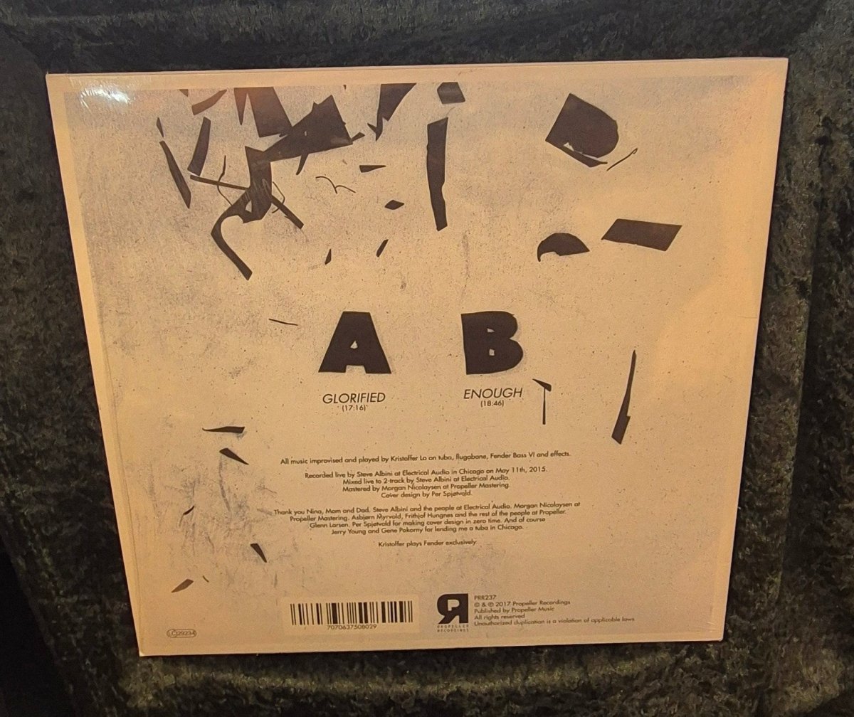 Kristoffer Lo – Anhedonia LP (M=VG+) - BØR BØRSONS BRUKTHANDEL