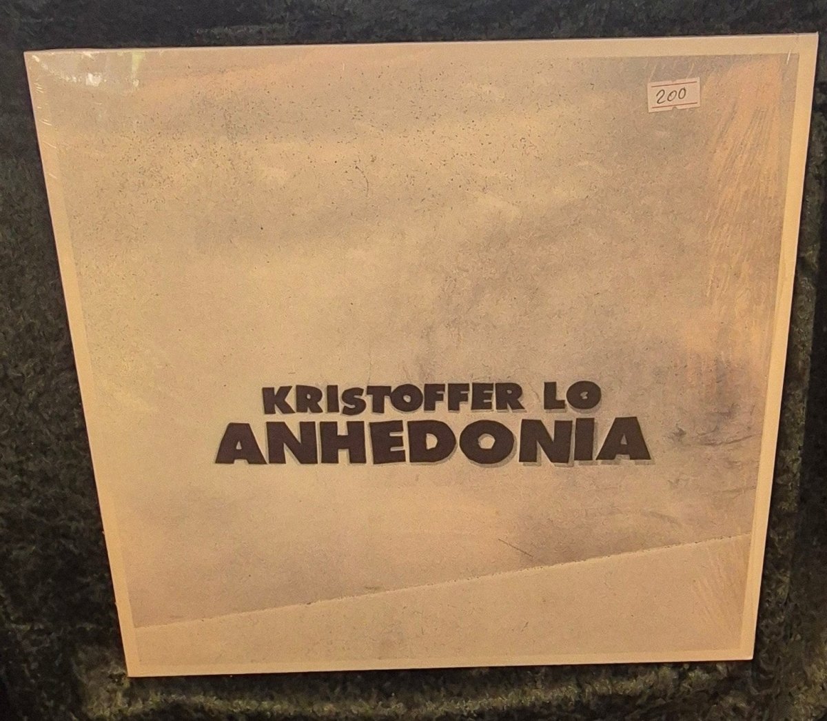 Kristoffer Lo – Anhedonia LP (M=VG+) - BØR BØRSONS BRUKTHANDEL