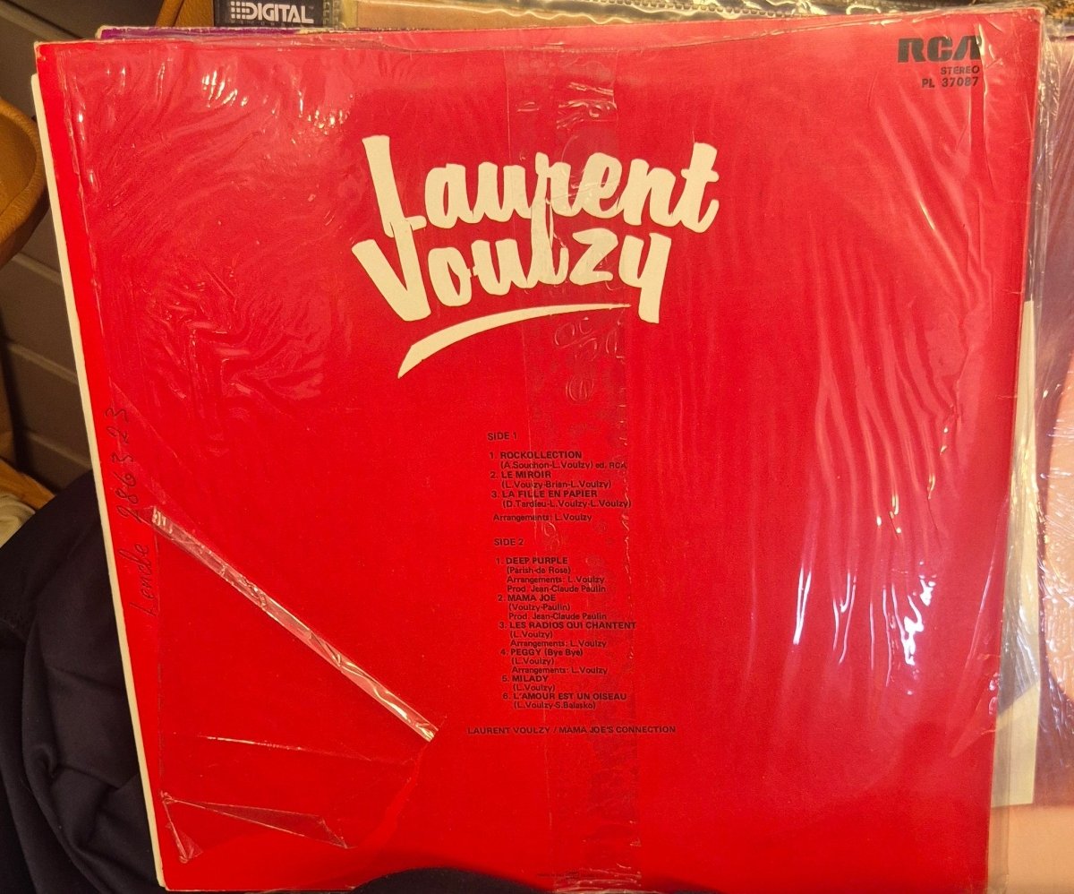 Laurent Voulzy – Rockollection (LP) - BØR BØRSONS BRUKTHANDEL
