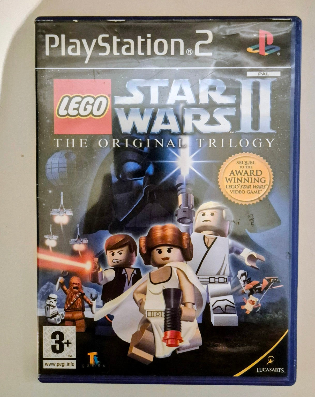 LEGO Star Wars II: The Original Trilogy til PlayStation 2 – forside