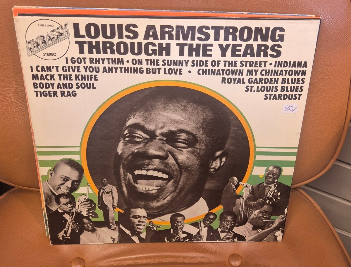 Louis Armstrong - Through the Years (LP, 1974) - BØR BØRSONS BRUKTHANDEL