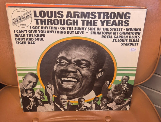 Louis Armstrong - Through the Years (LP, 1974) - BØR BØRSONS BRUKTHANDEL