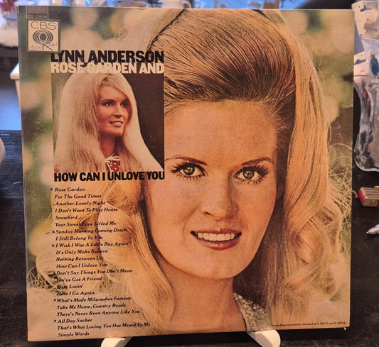 Lynn Anderson - Rose Garden and How Can I Unlove You - BØR BØRSONS BRUKTHANDEL