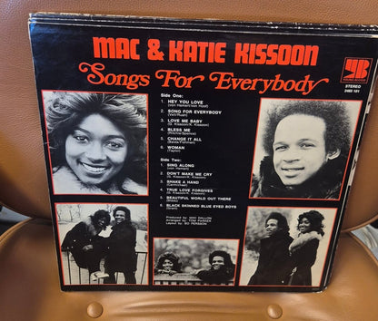 Mac & Katie Kissoon - Songs For Everybody (Vinyl LP) - BØR BØRSONS BRUKTHANDEL