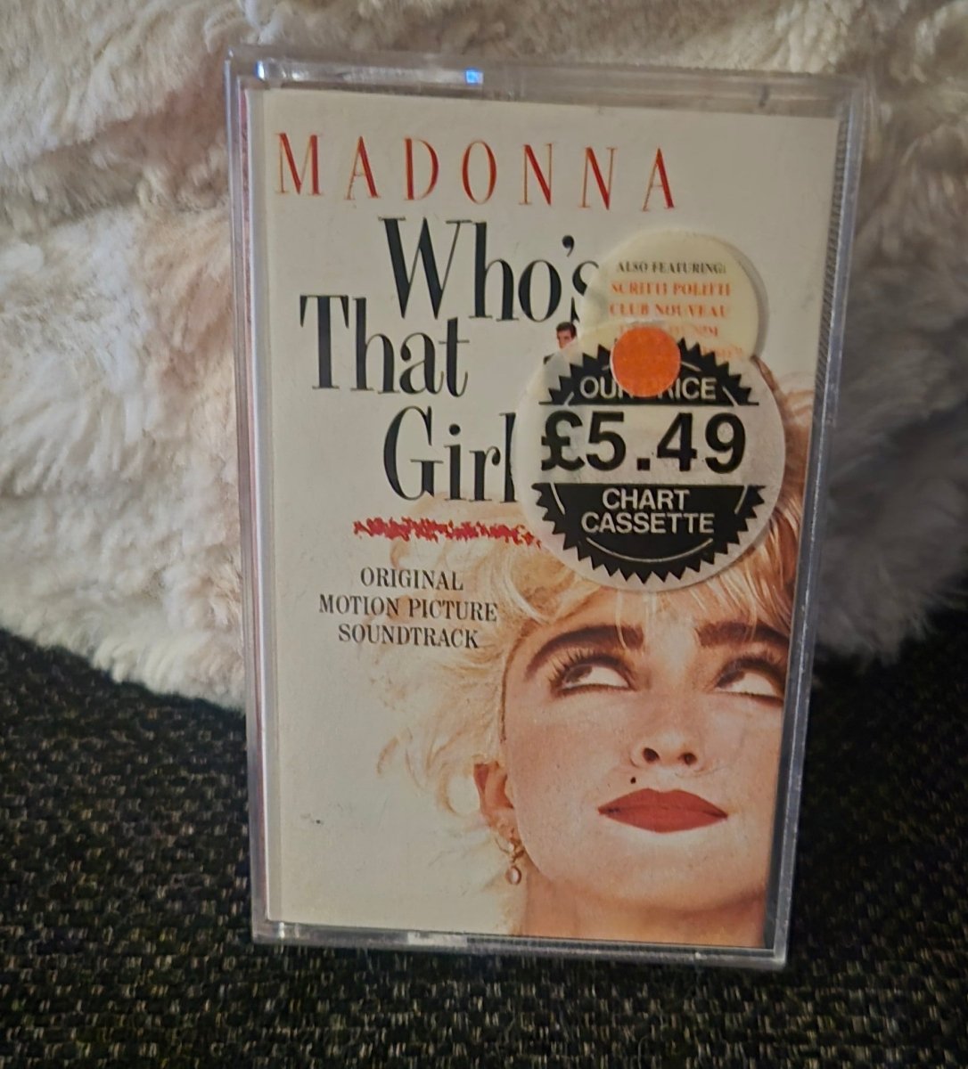 Madonna – Who's That Girl (Original Motion Picture Soundtrack) Kassett - BØR BØRSONS BRUKTHANDEL