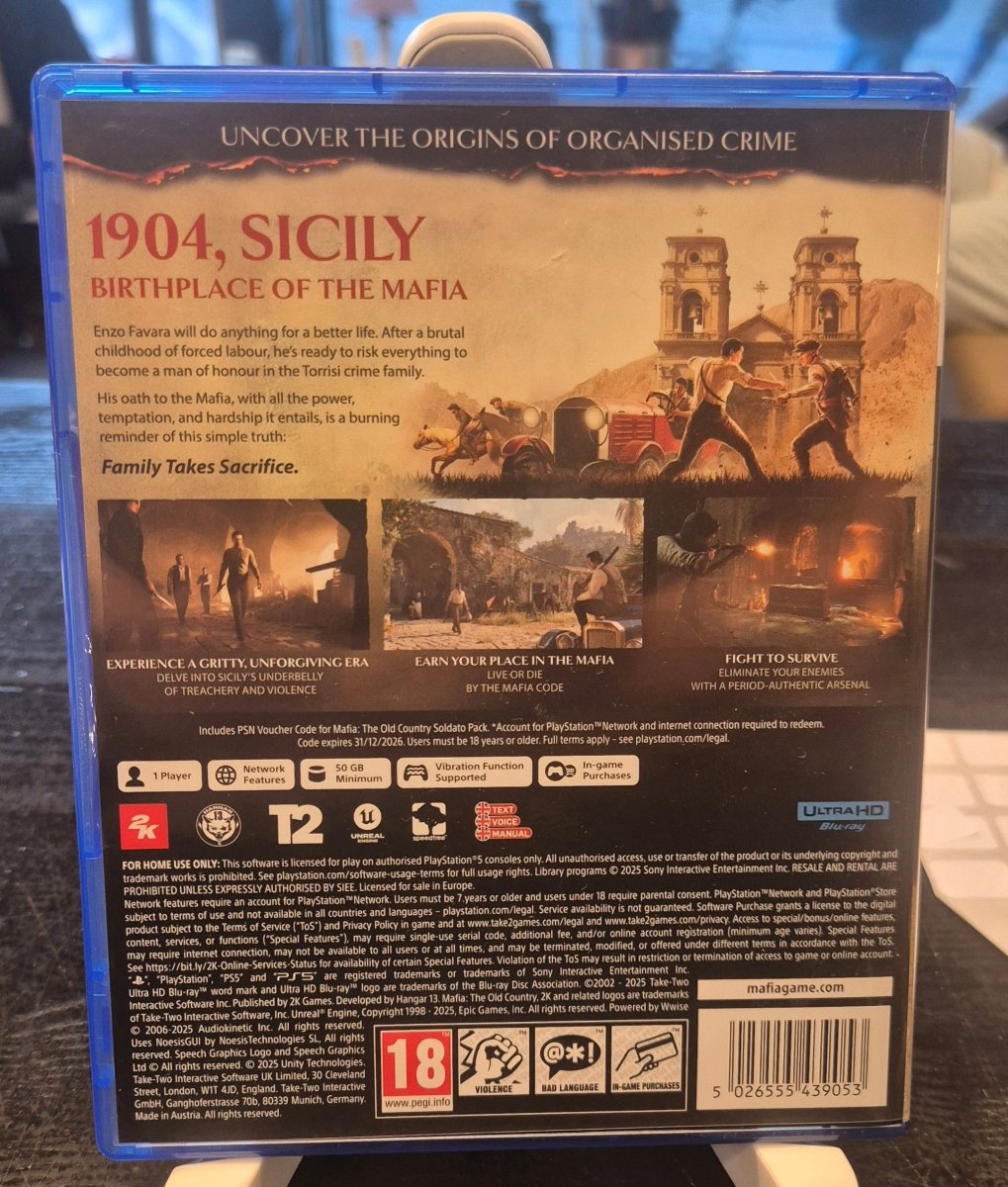 Mafia: The Old Country - BØR BØRSONS BRUKTHANDEL