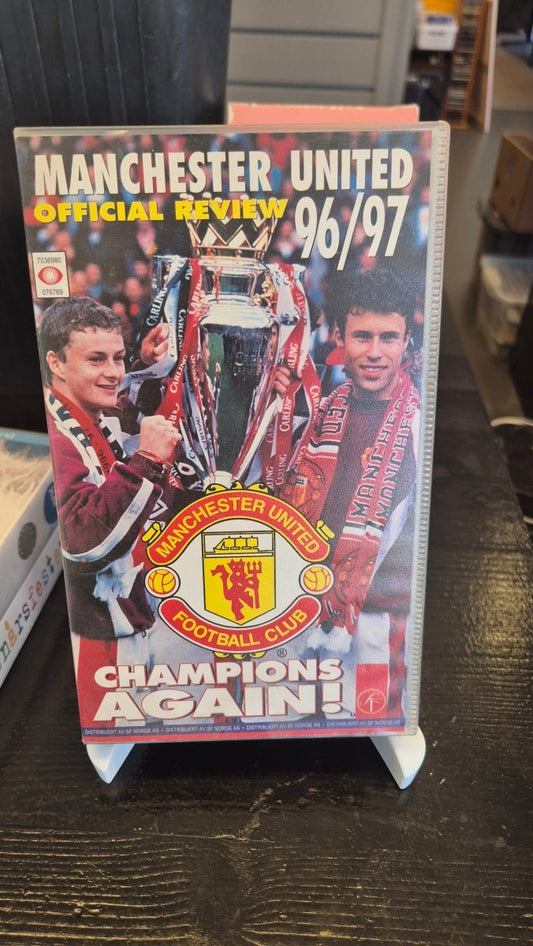 Manchester United Official Review 96/97 - Champions Again - BØR BØRSONS BRUKTHANDEL