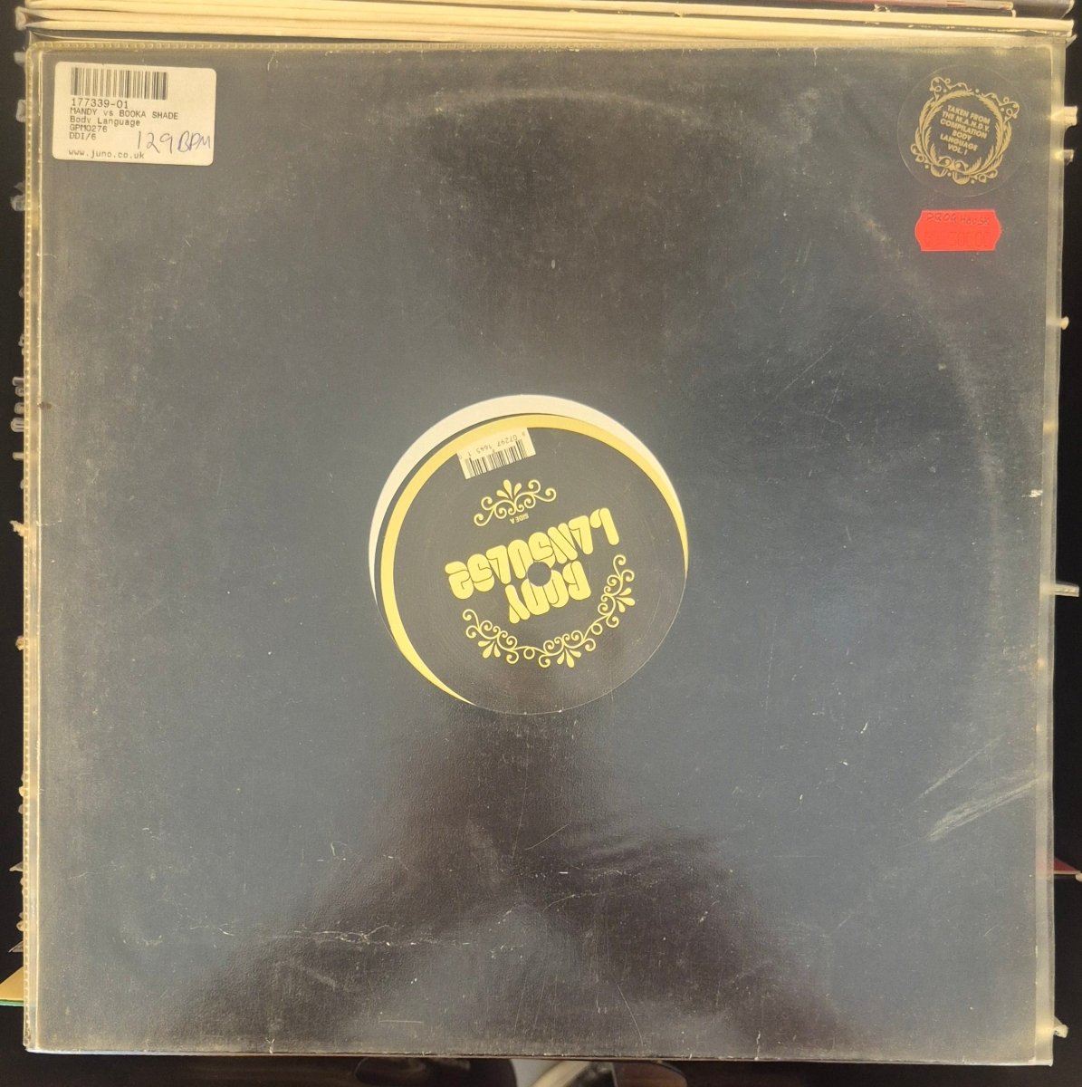 M.A.N.D.Y. vs. Booka Shade – Body Language (12" Vinyl) - BØR BØRSONS BRUKTHANDEL