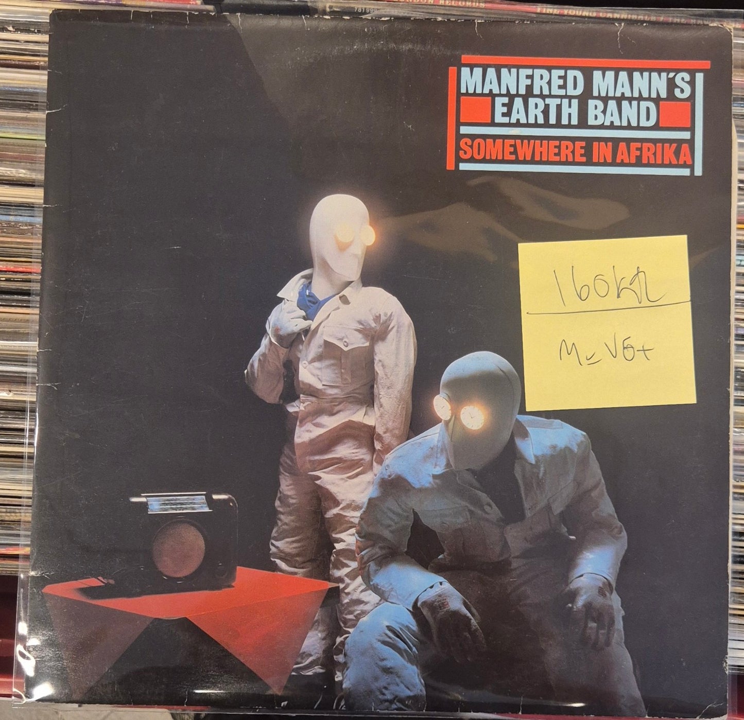 Manfred Mann's Earth Band Somewhere in Afrika LP