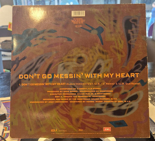 Mantronix – Don’t Go Messin’ With My Heart - BØR BØRSONS BRUKTHANDEL