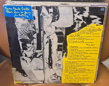Marie - Paule Belle - Paris, fais - toi faire un lifting (LP) - BØR BØRSONS BRUKTHANDEL