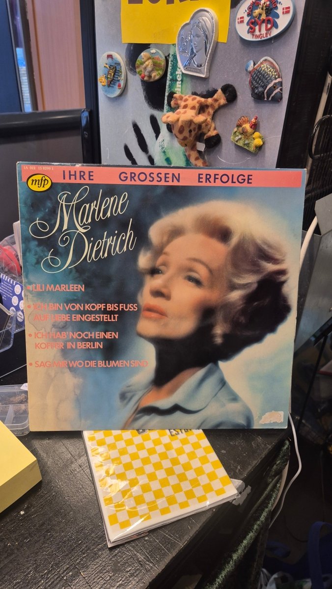 Marlene Dietrich - Ihre Grossen Erfolge (Vinyl LP) - BØR BØRSONS BRUKTHANDEL