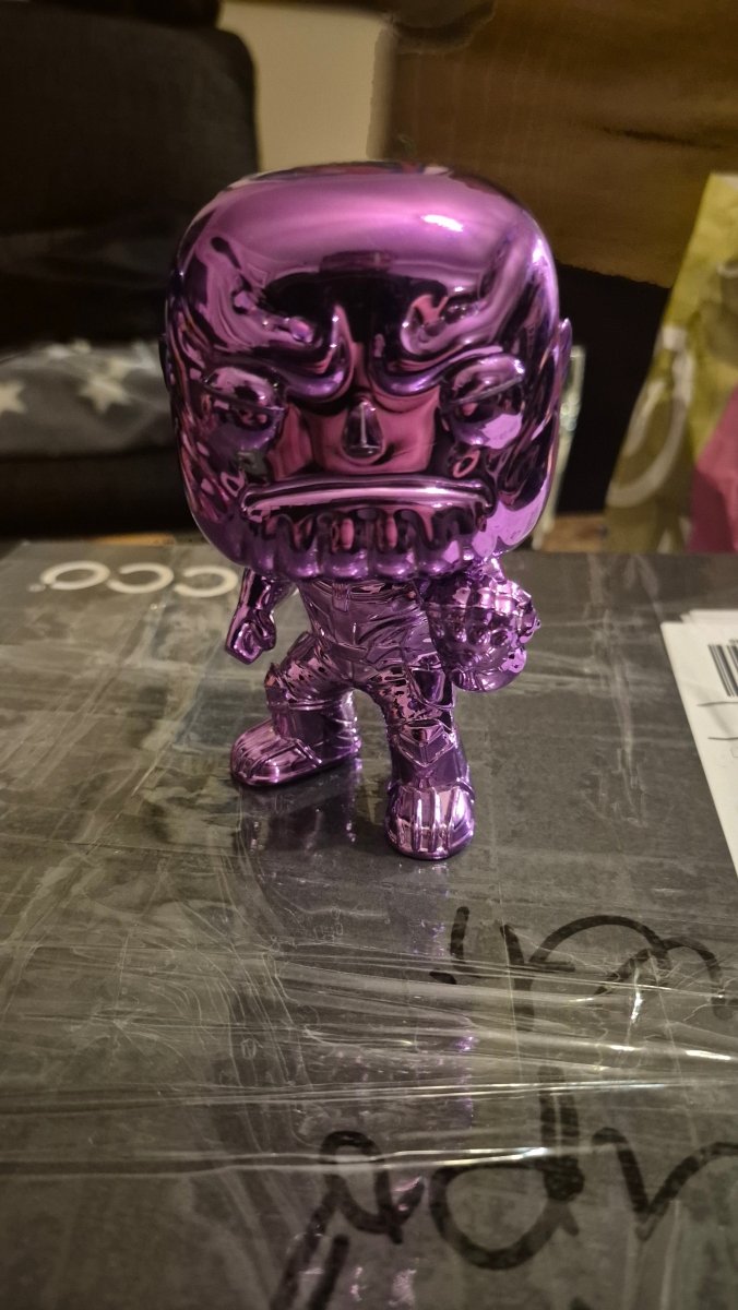 Marvel Funko Pop! – Thanos Chrome Lilla - BØR BØRSONS BRUKTHANDEL