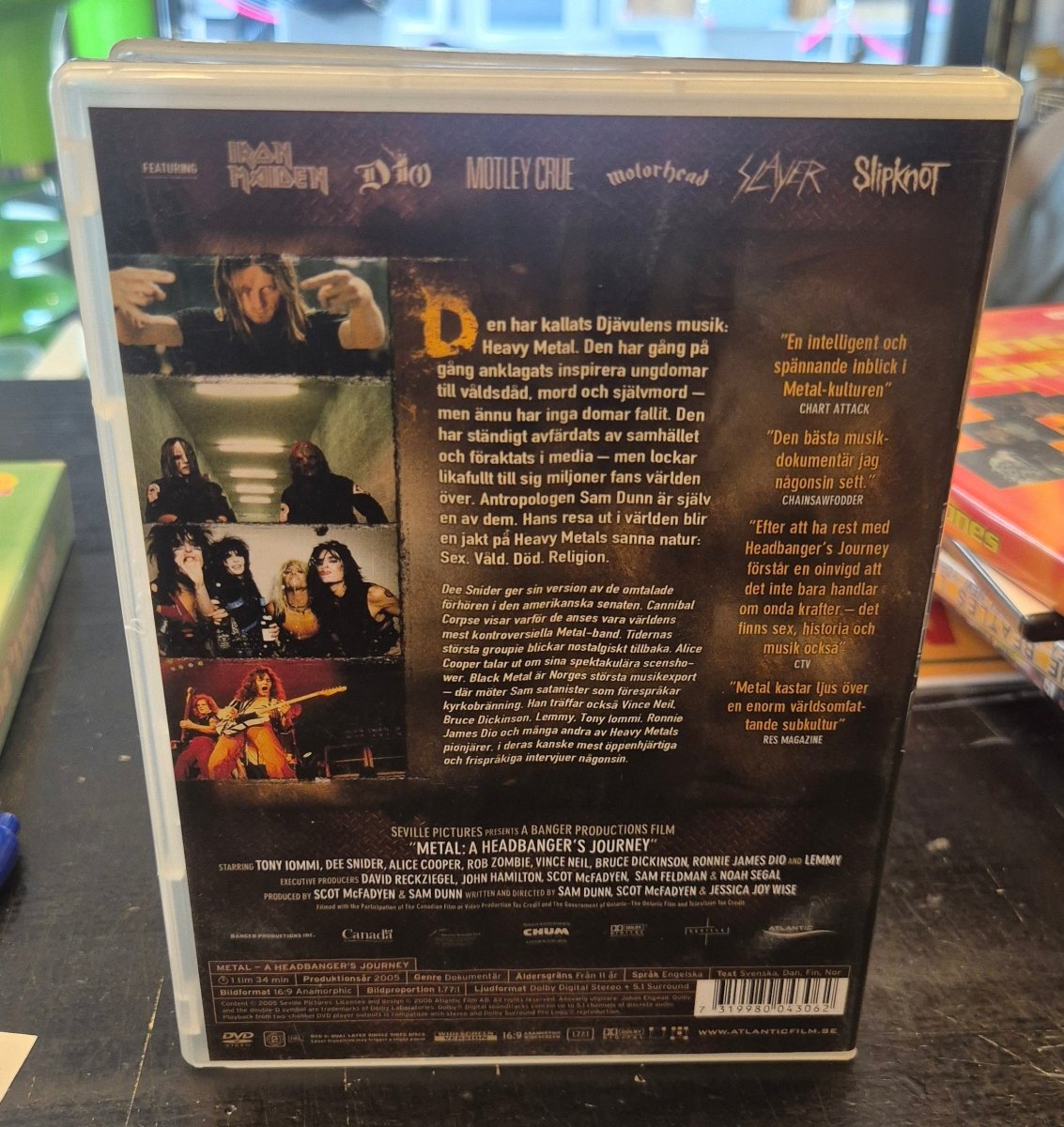 Metal: A Headbanger's Journey (DVD) - BØR BØRSONS BRUKTHANDEL