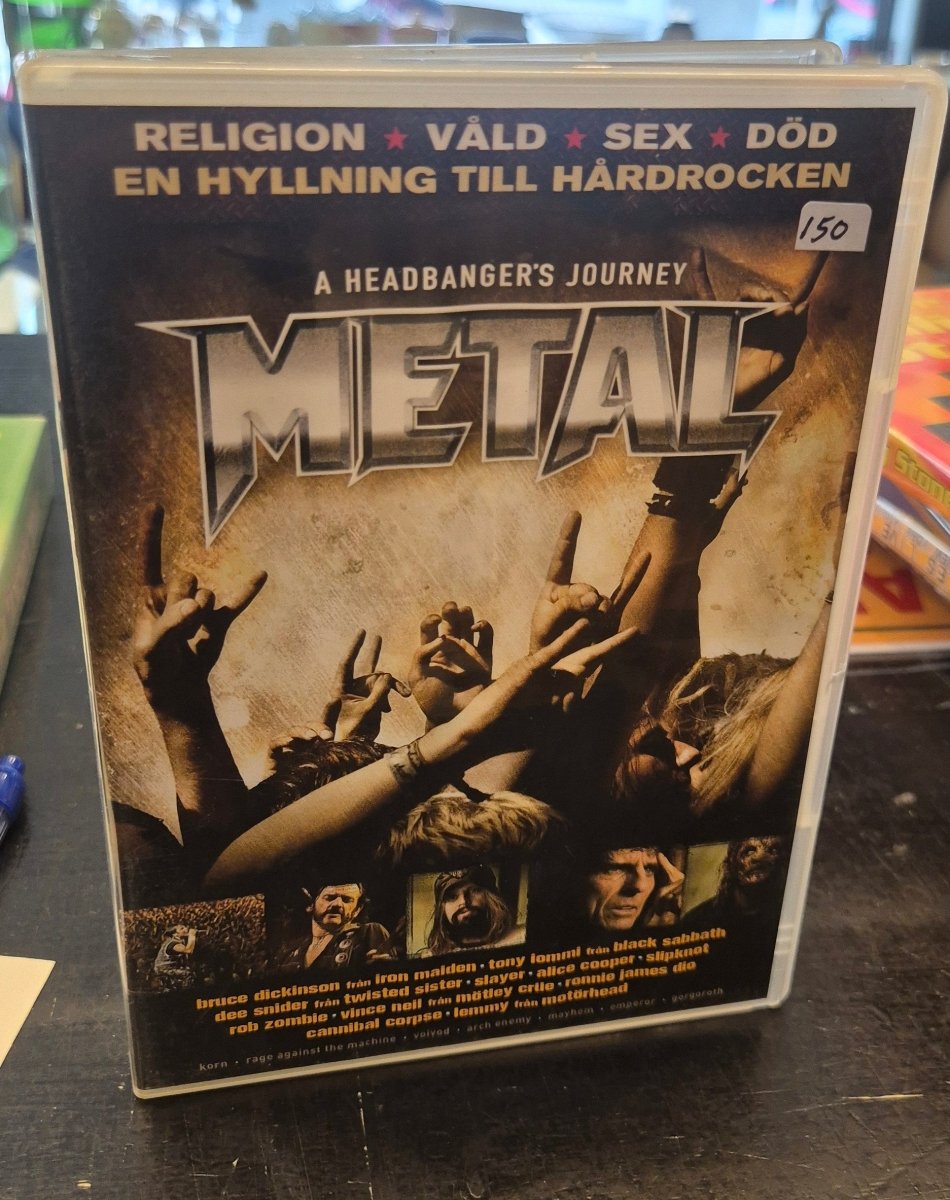 Metal: A Headbanger's Journey (DVD) - BØR BØRSONS BRUKTHANDEL