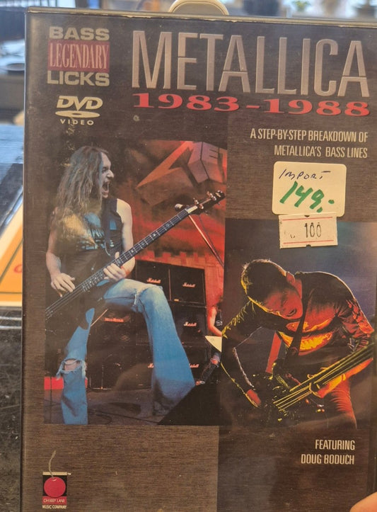 Metallica 1983 - 1988 Bass Legendary Licks - BØR BØRSONS BRUKTHANDEL