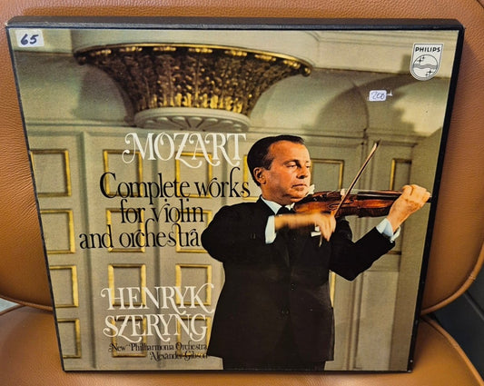 Mozart: Complete Works for Violin and Orchestra - Henryk Szeryng (4 LP Box Set) - BØR BØRSONS BRUKTHANDEL