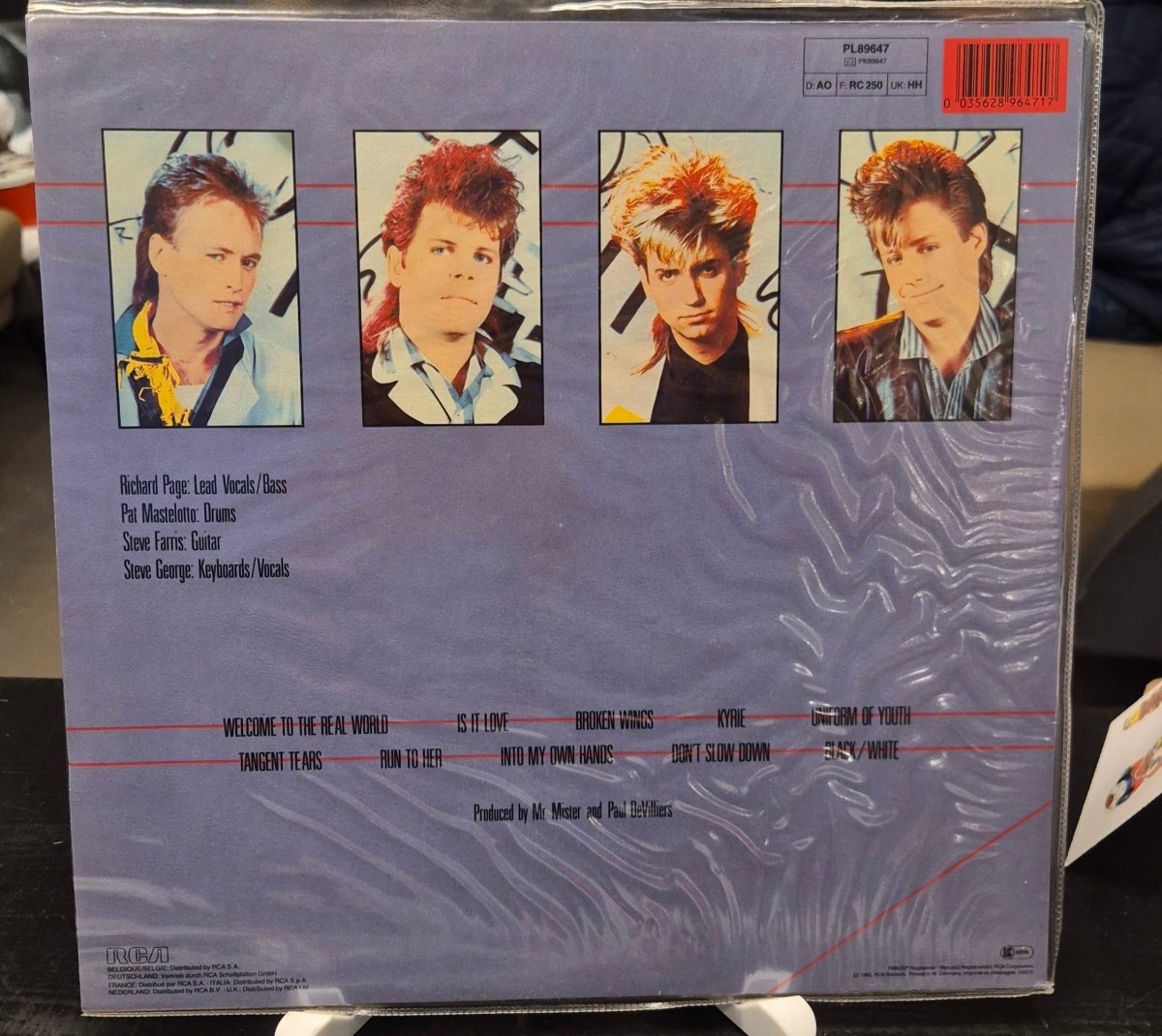 Mr. Mister - Welcome to the Real World - BØR BØRSONS BRUKTHANDEL