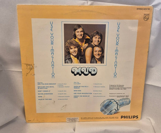 Mud – Use Your Imagination LP (M=VG+) - BØR BØRSONS BRUKTHANDEL