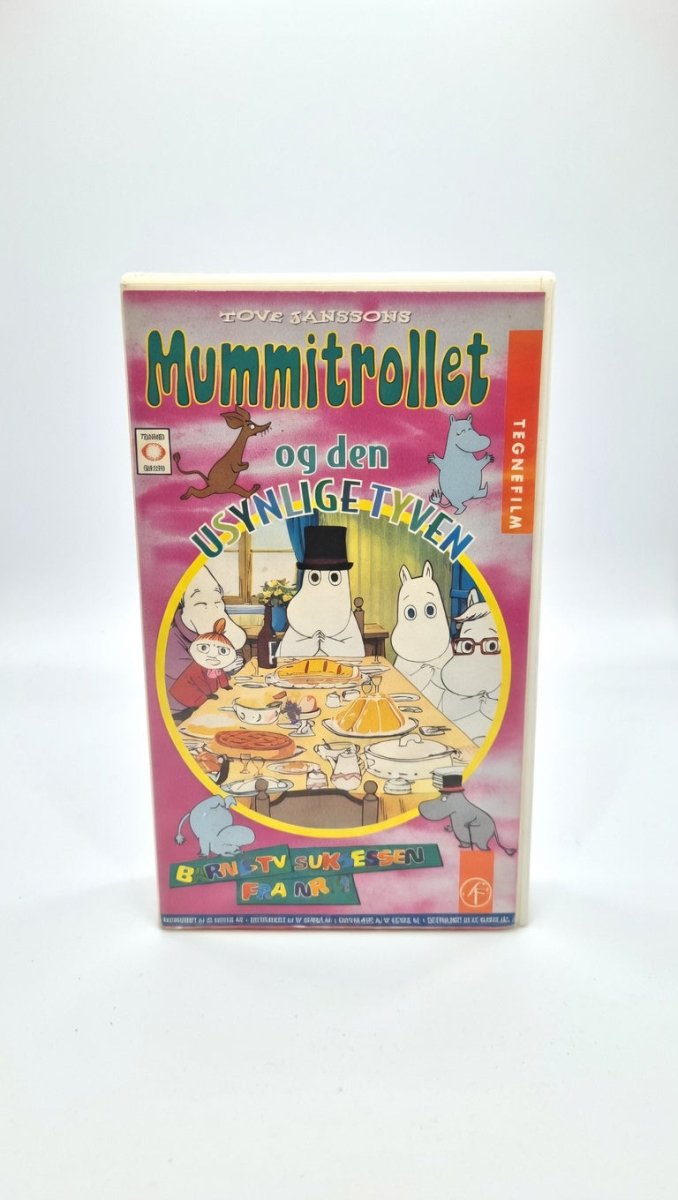 Mummitrollet og den usynlige tyven (VHS) - BØR BØRSONS BRUKTHANDEL