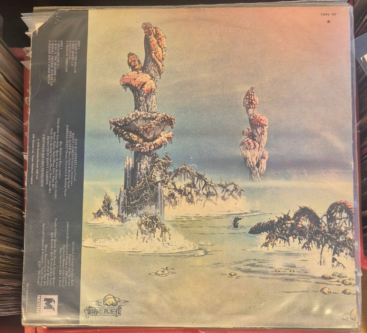 Nazareth – Hair of the Dog LP (VG/VG) UK 1975 - BØR BØRSONS BRUKTHANDEL
