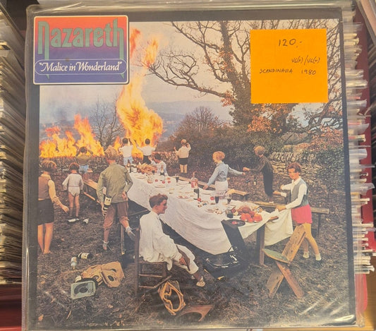 Nazareth - Malice in Wonderland LP (VG+/VG+) - BØR BØRSONS BRUKTHANDEL