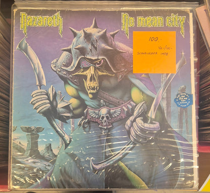 Nazareth No Mean City LP front cover