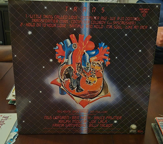 Neil Young - Trans (LP, 1982) - BØR BØRSONS BRUKTHANDEL