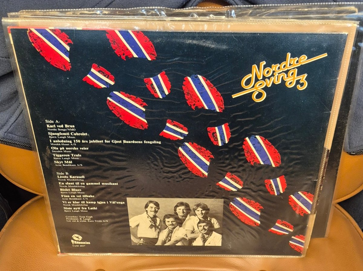 Nordre Sving - Nordre Sving 3 (LP, 1978) - BØR BØRSONS BRUKTHANDEL