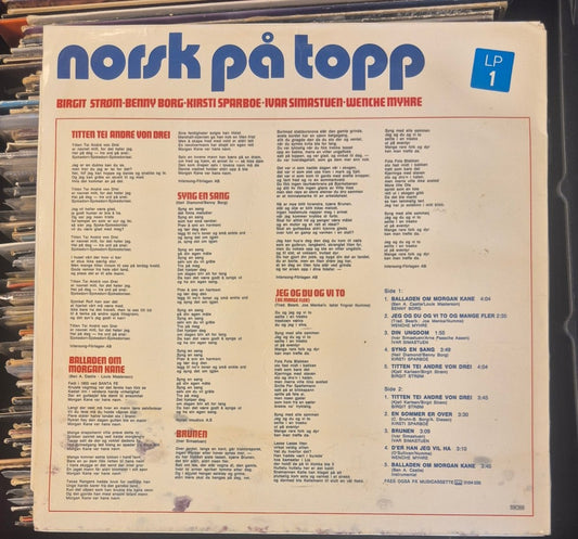 Norsk På Topp (LP, Karussell Gold-Serie, 1973) - BØR BØRSONS BRUKTHANDEL