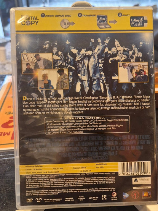 Notorious (DVD) - BØR BØRSONS BRUKTHANDEL