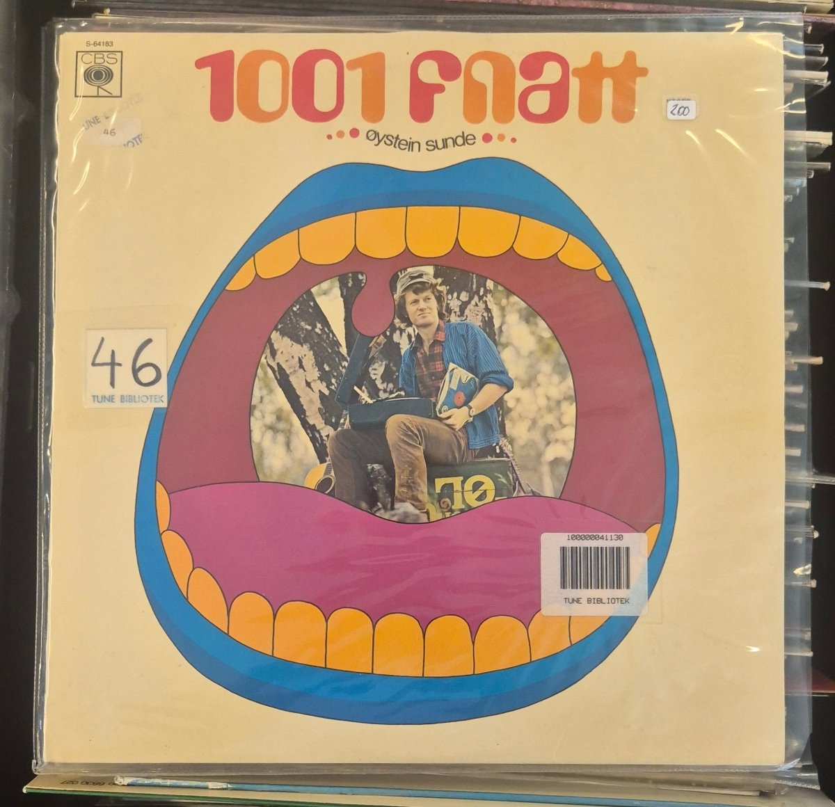 Øystein Sunde - 1001 Fnatt (LP, Album) - BØR BØRSONS BRUKTHANDEL