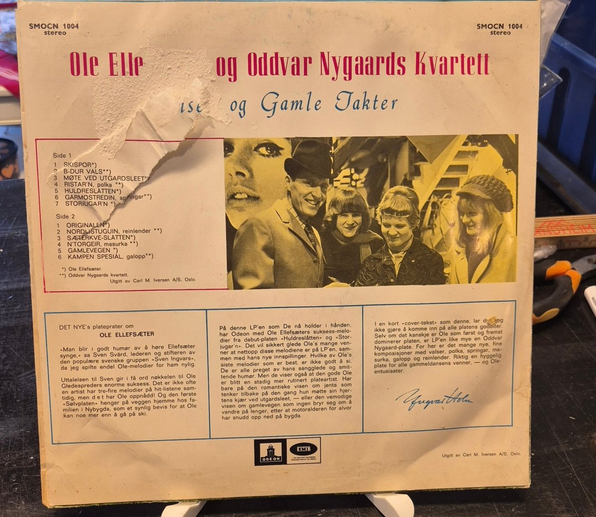 Ole Ellefsæter og Oddvar Nygaards Kvartett - Viser og Gamle Takter - BØR BØRSONS BRUKTHANDEL