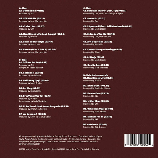 Oscar Blesson - vi blør i kor. [2LP] NY - BØR BØRSONS BRUKTHANDEL