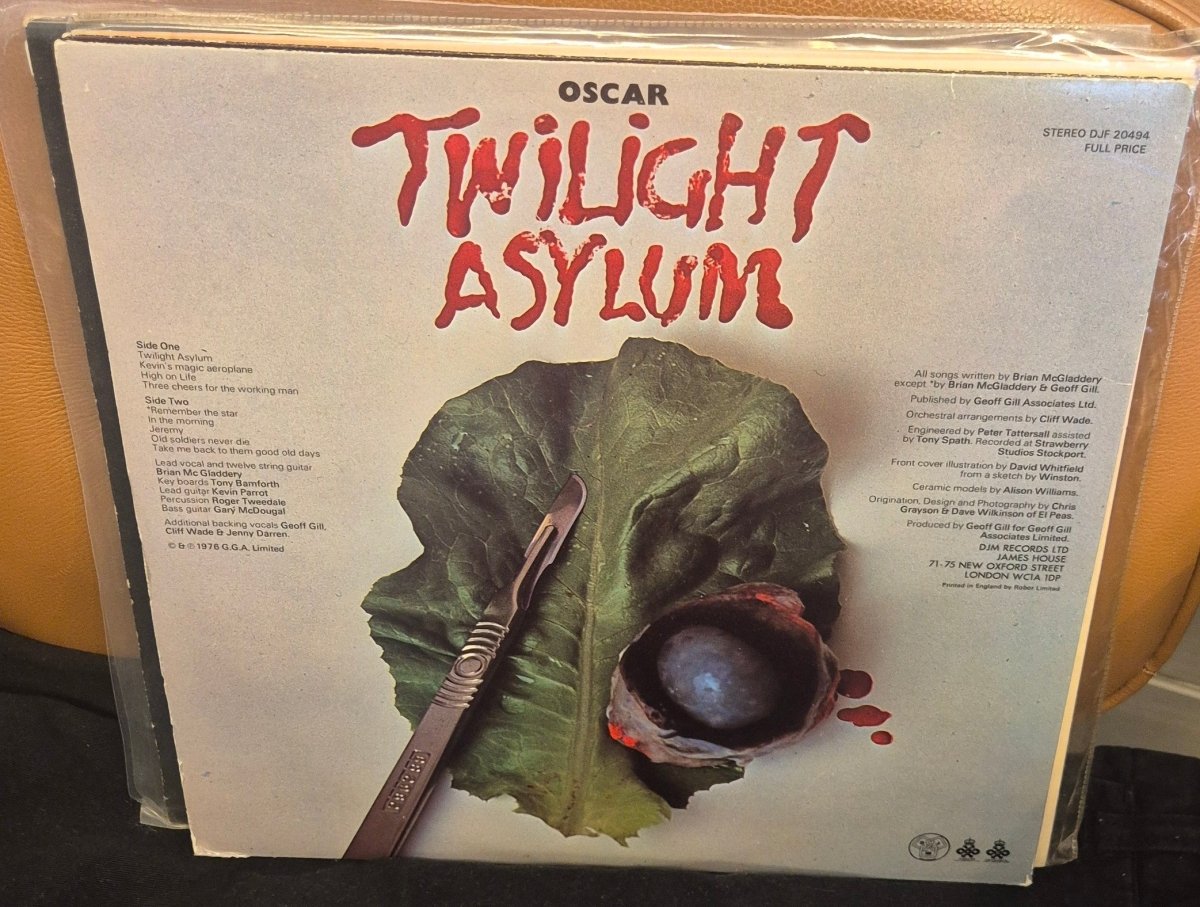 Oscar - Twilight Asylum (Vinyl LP, 1976) - BØR BØRSONS BRUKTHANDEL