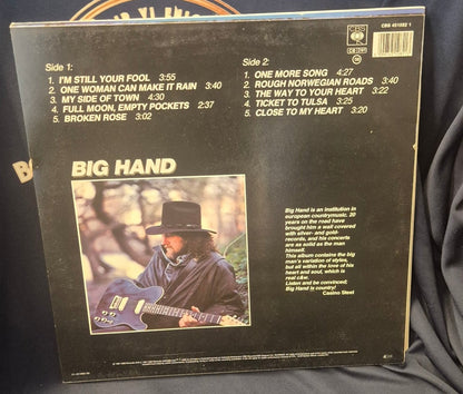 Ottar "Big Hand" Johansen - Big Hand (LP, 1987) - BØR BØRSONS BRUKTHANDEL