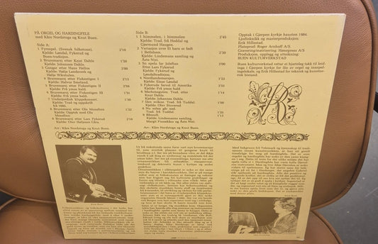 "På Orgel Og Hardingfele" (Vinyl LP) - Knut Buen & Kåre Nordstoga - BØR BØRSONS BRUKTHANDEL