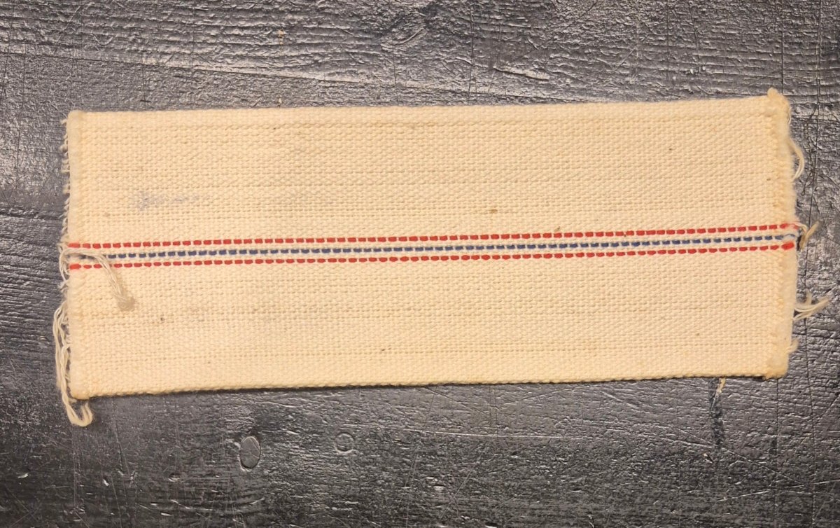 Parafinveke – Vintage tekstilveke med fargestripe - BØR BØRSONS BRUKTHANDEL