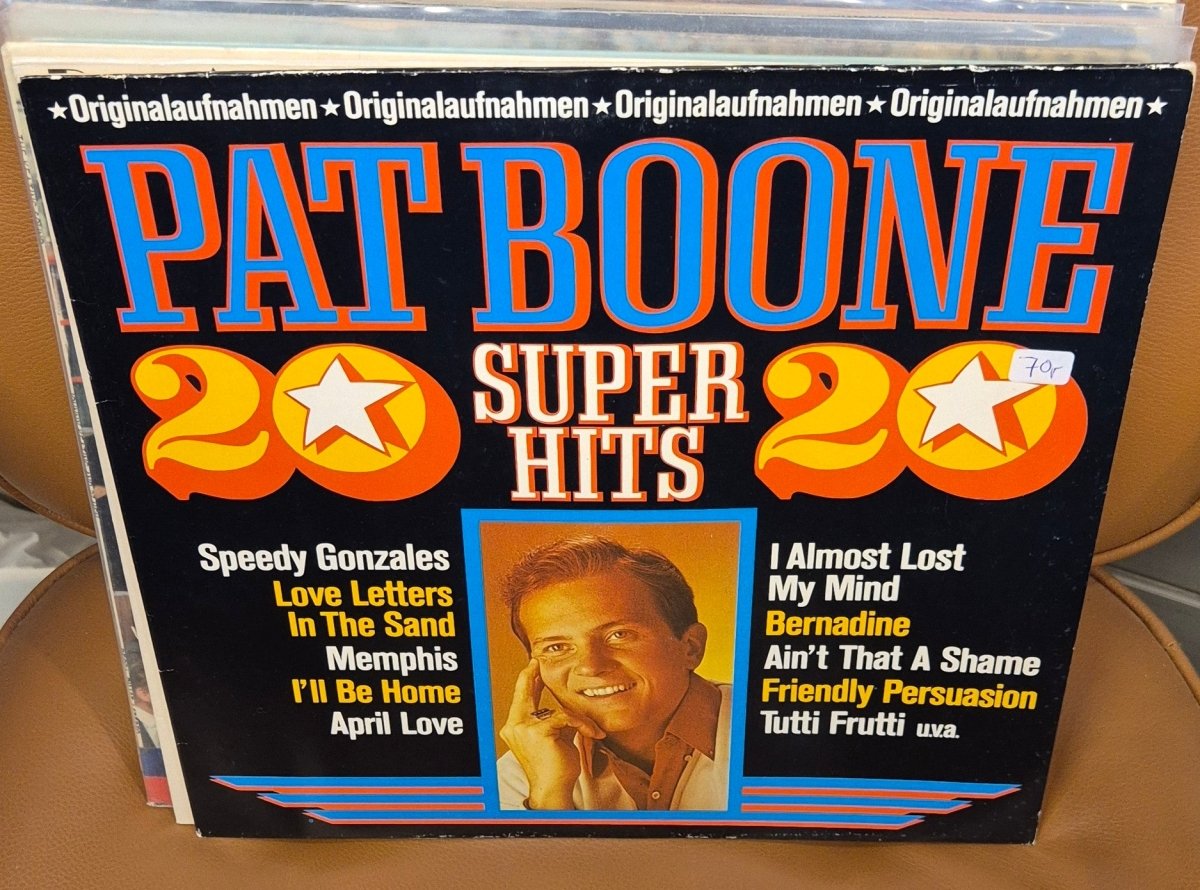 Pat Boone - 20 Super Hits - BØR BØRSONS BRUKTHANDEL