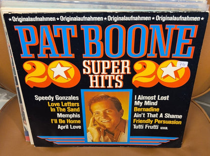 Pat Boone - 20 Super Hits - BØR BØRSONS BRUKTHANDEL