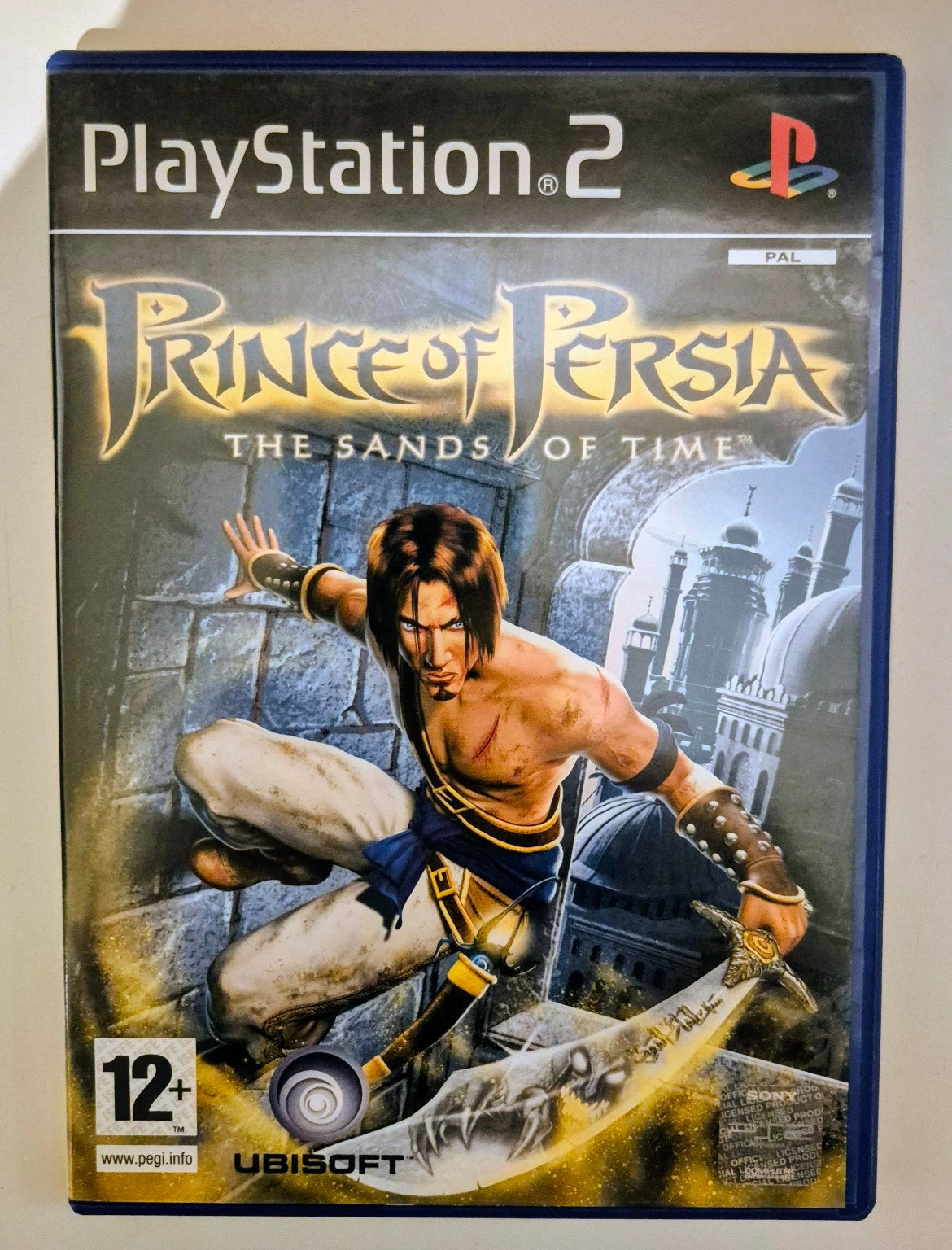 Prince of Persia The Sands of Time til PlayStation 2 – forside