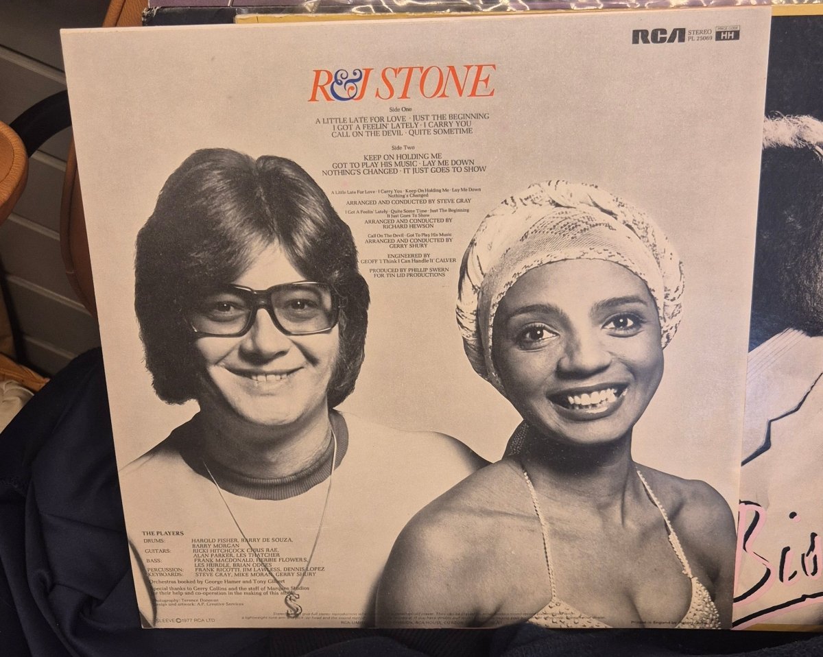 R & J Stone - R & J (Vinyl LP) - BØR BØRSONS BRUKTHANDEL