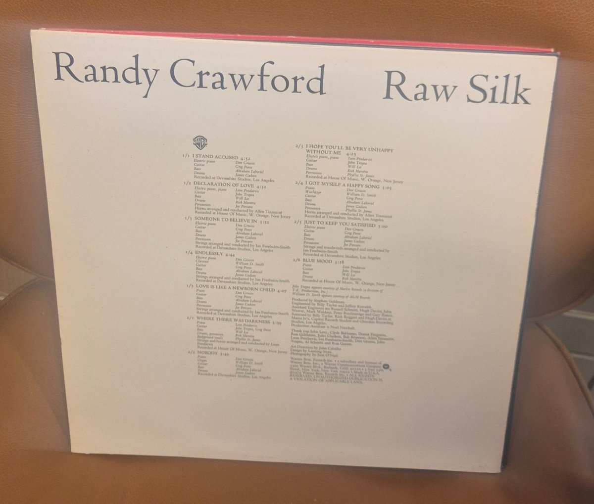 Randy Crawford - Raw Silk (LP) - BØR BØRSONS BRUKTHANDEL
