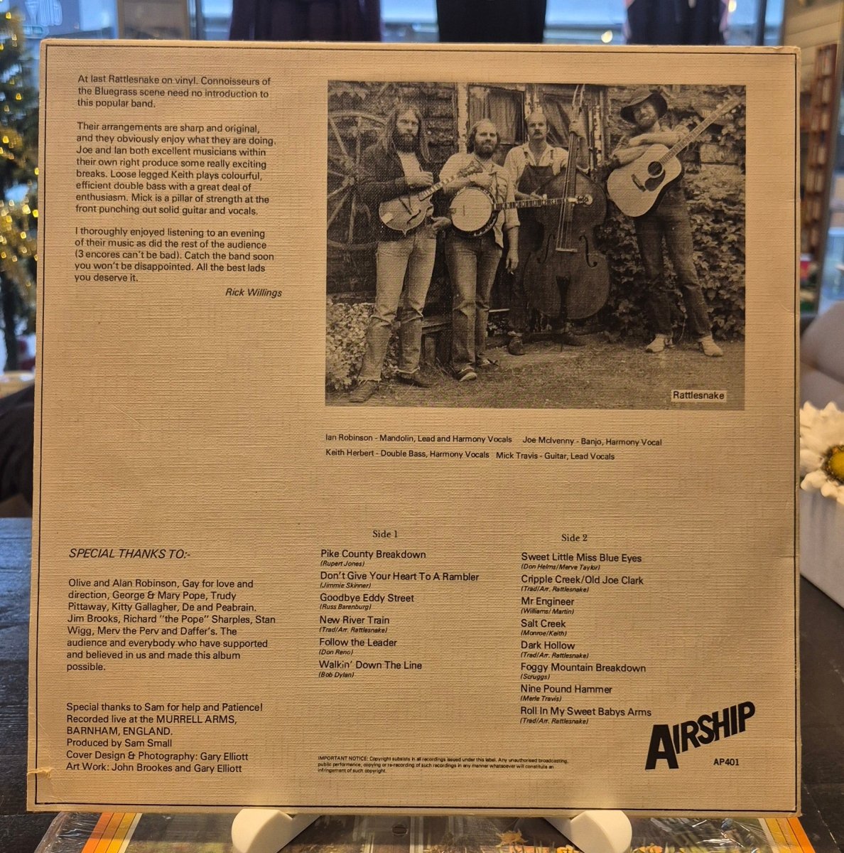 Rattlesnake – Snake in the Grass (signert) - BØR BØRSONS BRUKTHANDEL