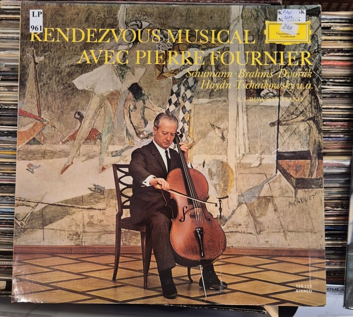 Rendezvous Musical avec Pierre Fournier (M=NM) - BØR BØRSONS BRUKTHANDEL