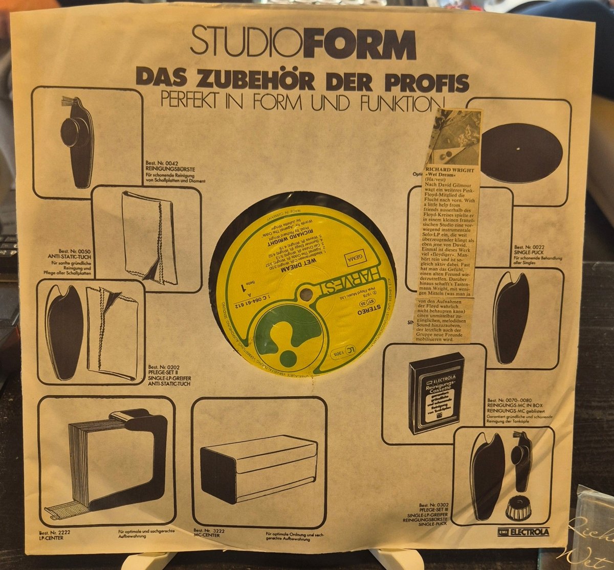 Richard Wright – Wet Dream - BØR BØRSONS BRUKTHANDEL